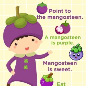 Reading flashcards (fruits)