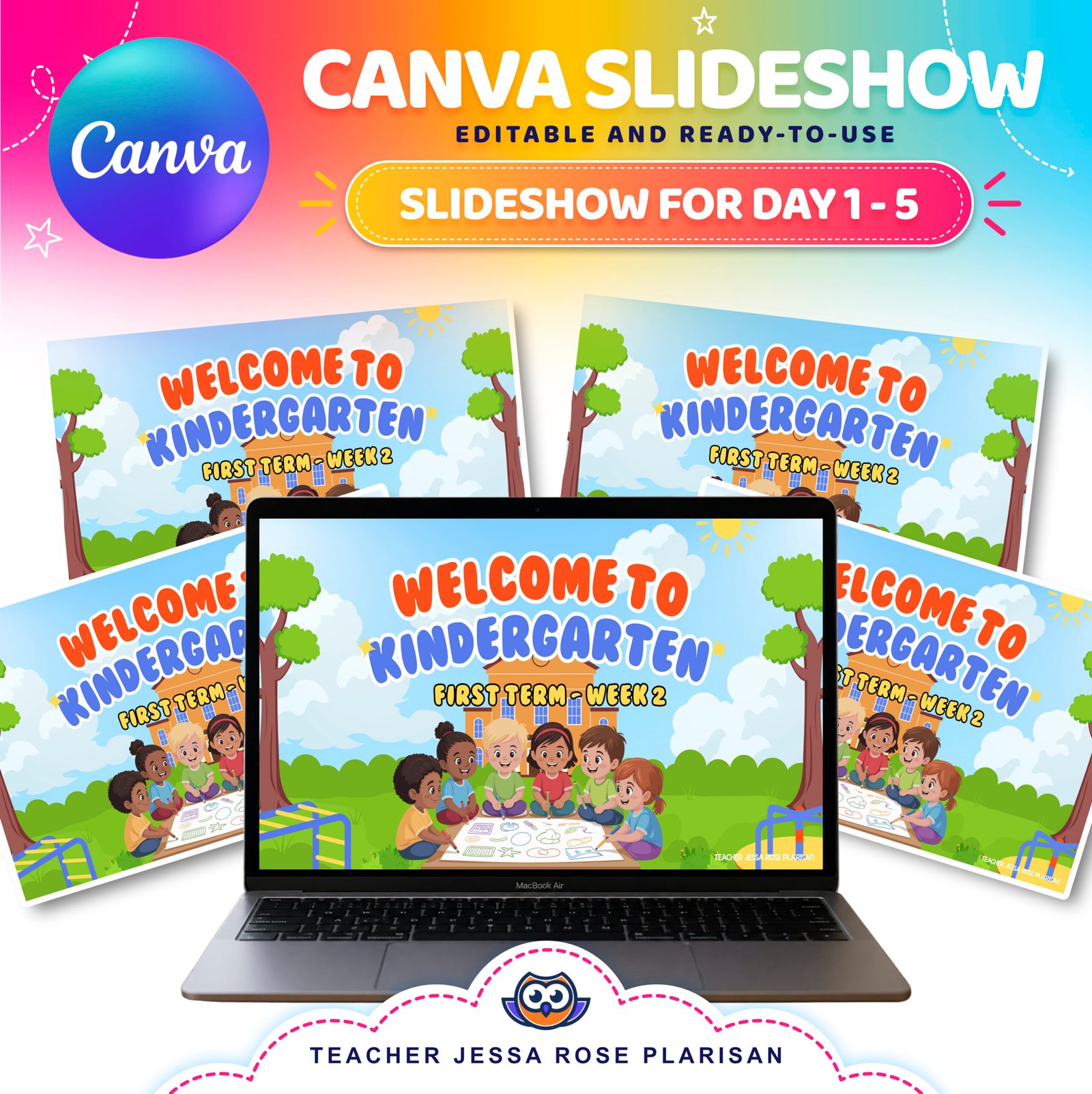 WEEK 2 - KINDERGARTEN FIRST TERM COMPLETE PACKAGE - Image 5