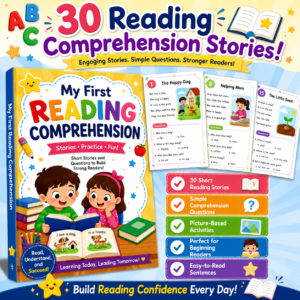 READING COMPREHENSION 30 STORIES WITH COMPREHENSION QUESTIONS