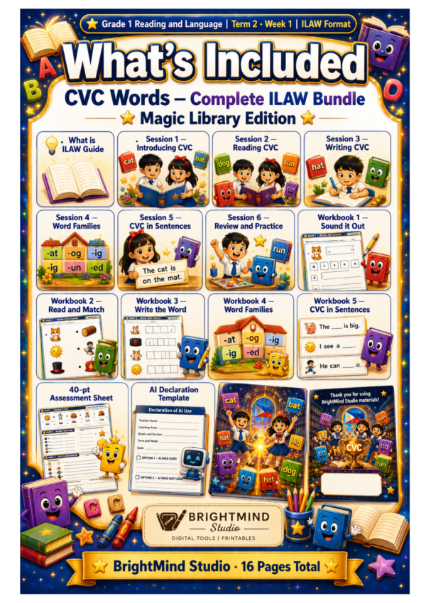 Grade 1 Reading and Language | CVC Words | ILAW Lesson Plan | MATATAG ...