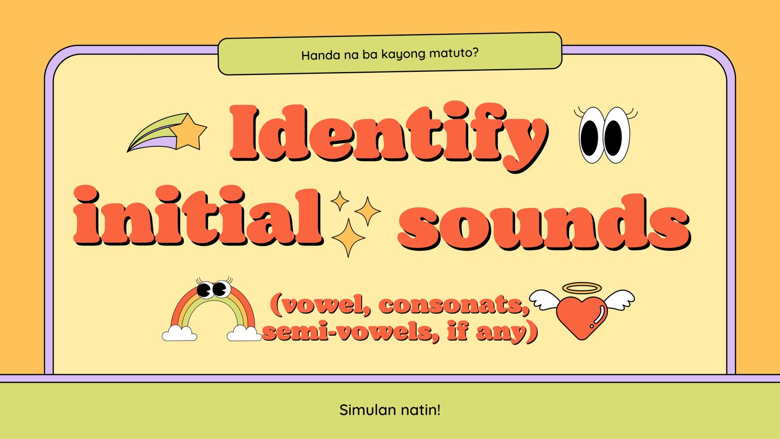 Reading 1-Identify Initial Sounds (ILAW DLP) with ppt