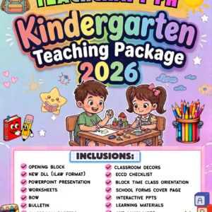✨Kindergarten Teaching Package 2026✨
