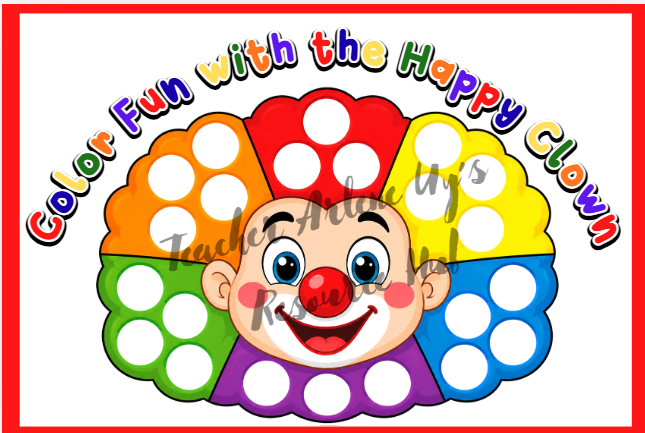 🎪 COLOR FUN WITH THE HAPPY CLOWN 🤡 - Image 2