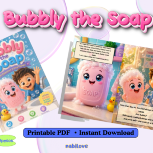 Bubbly the Soap – Educational Story & Activity Book for Kids