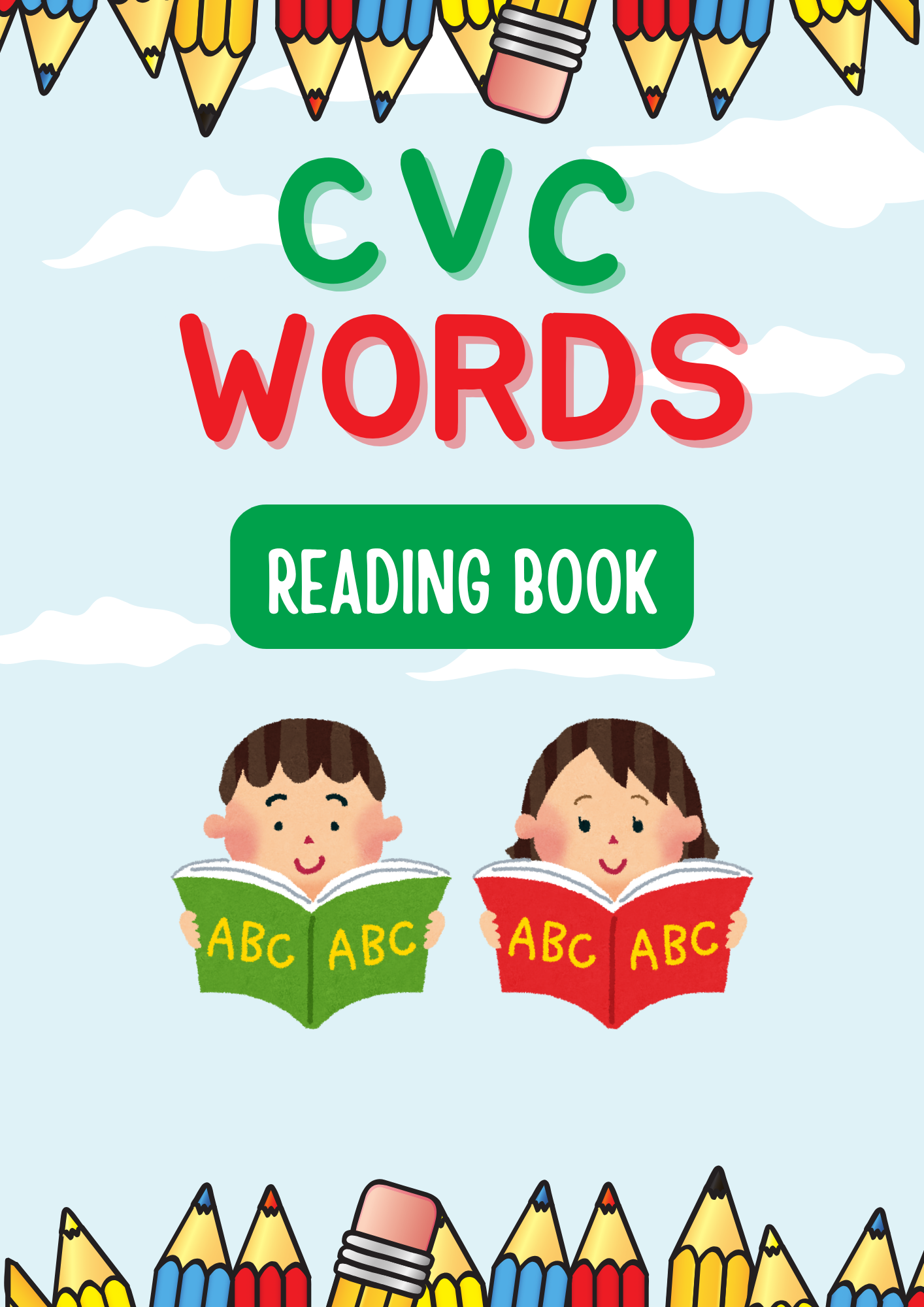 CVC Words Reading Book
