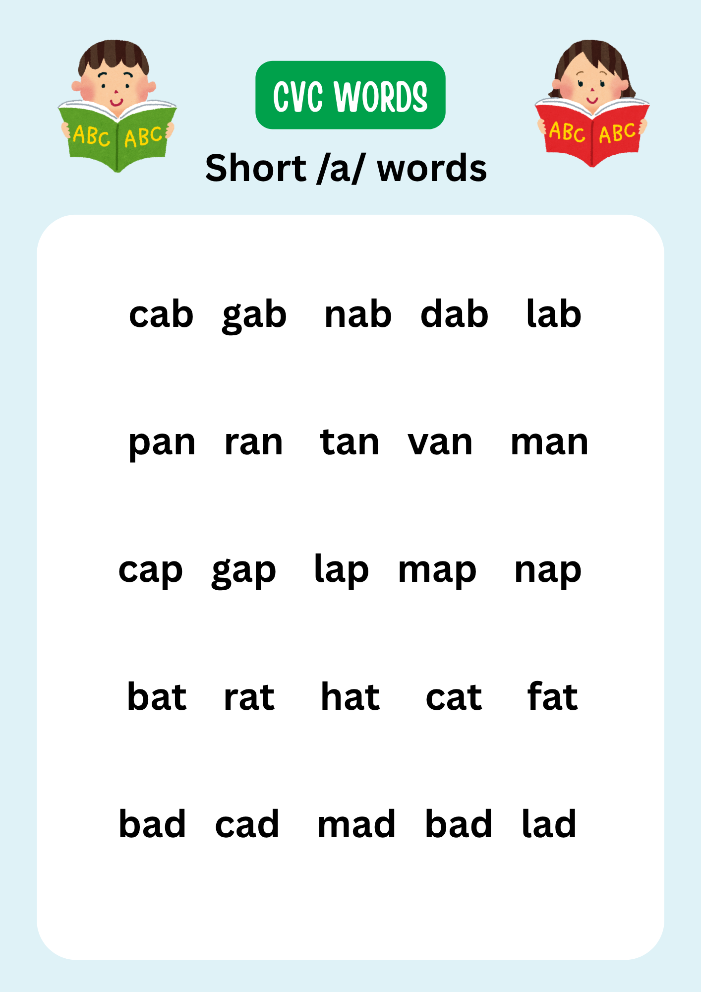 CVC Words Reading Book - Image 2