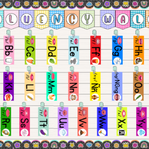 Reading Fluency Wall
