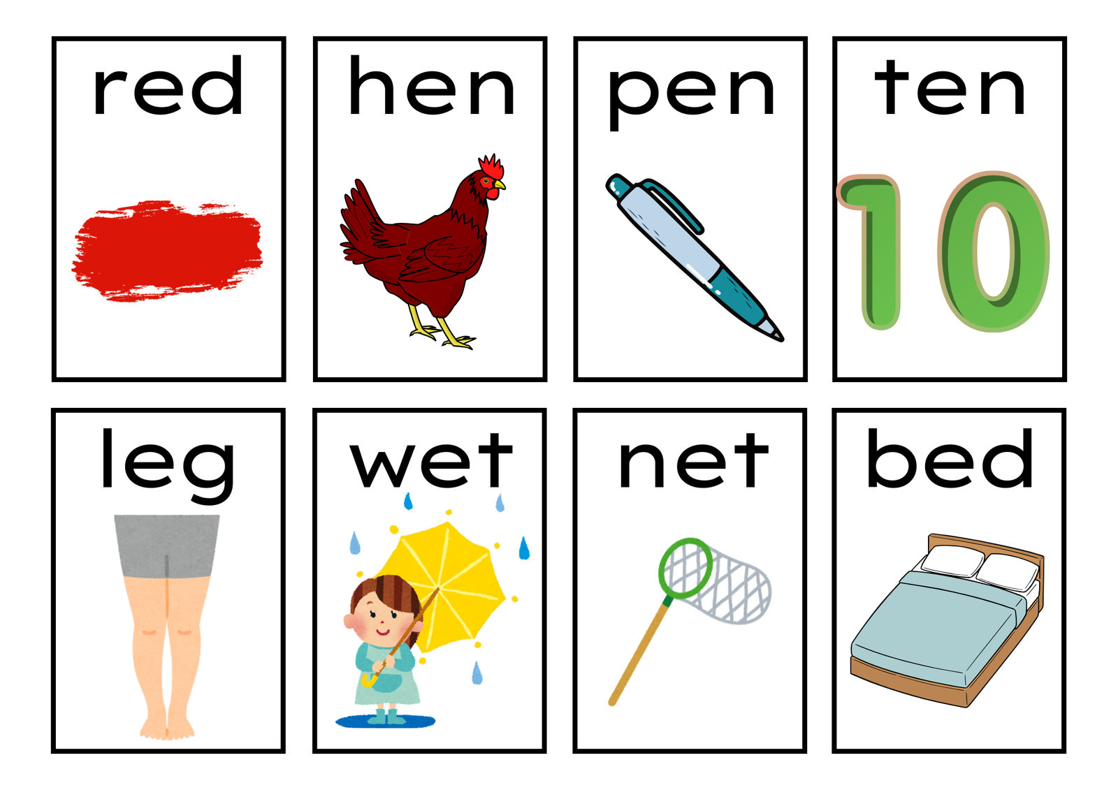 CVC Words Flashcards - Image 3