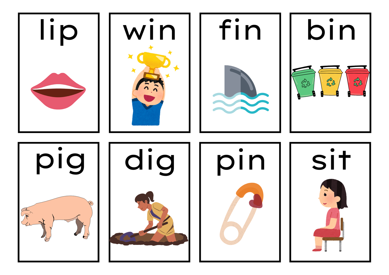 CVC Words Flashcards - Image 4