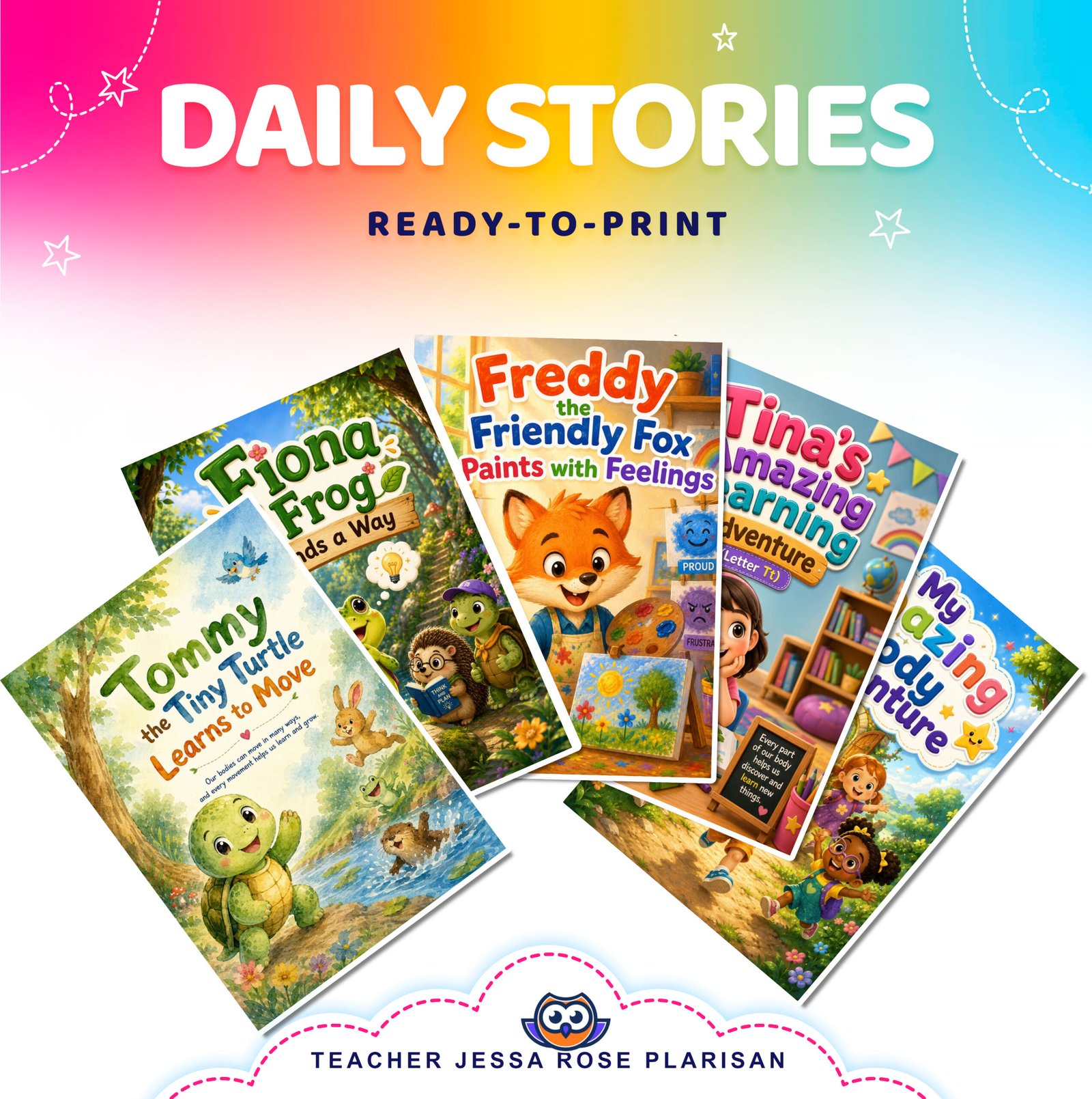 WEEK 7 - KINDERGARTEN FIRST TERM COMPLETE PACKAGE - Image 5