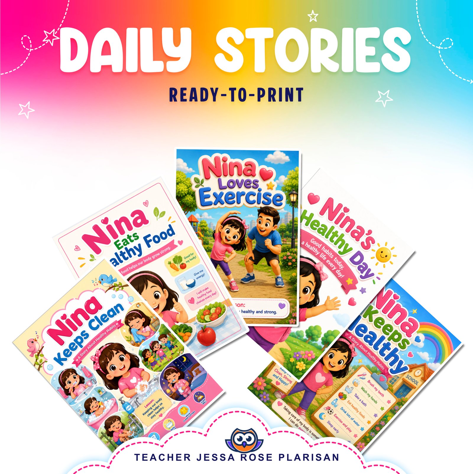WEEK 8 - KINDERGARTEN FIRST TERM COMPLETE PACKAGE - Image 5