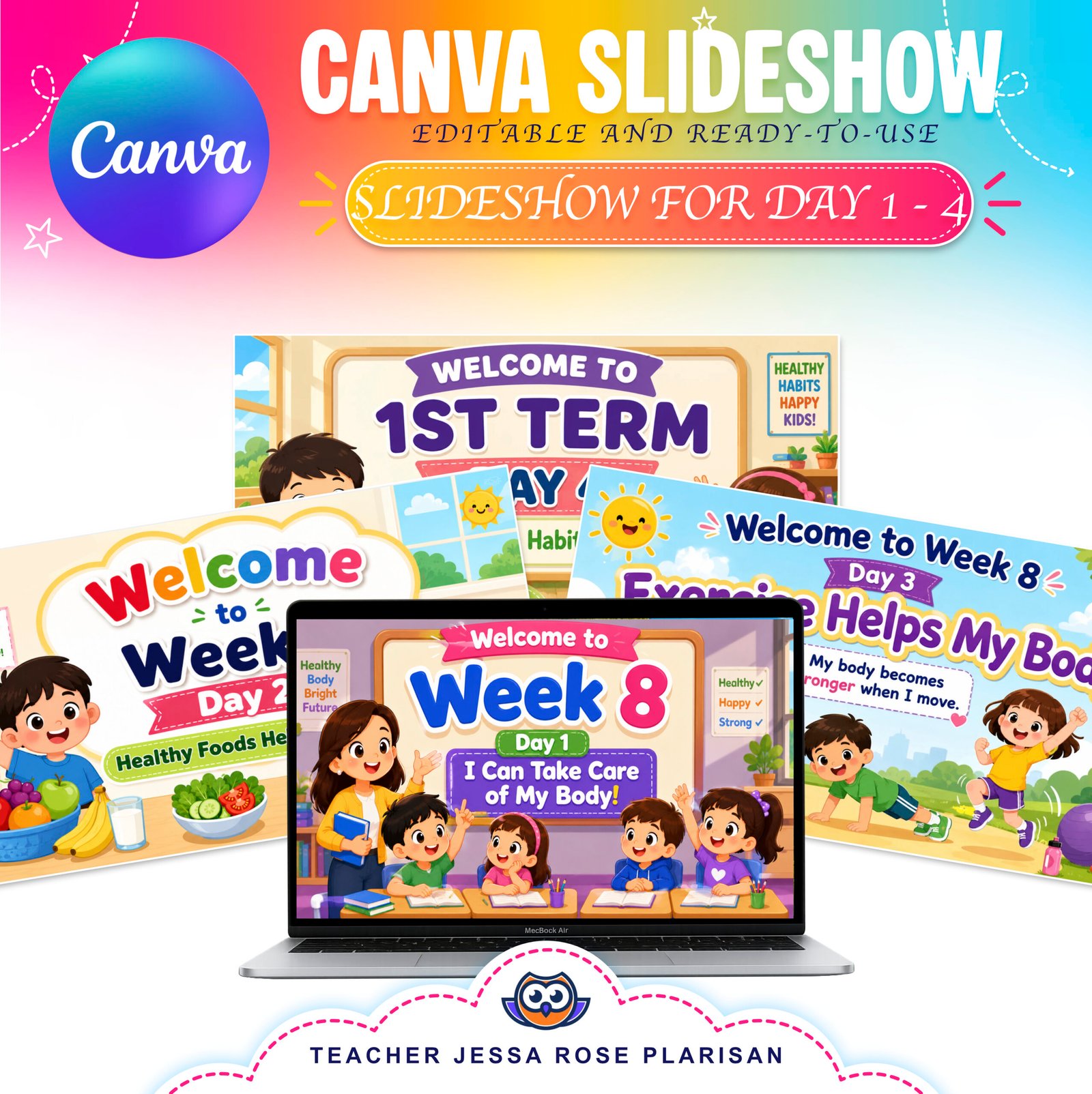 WEEK 8 - KINDERGARTEN FIRST TERM COMPLETE PACKAGE - Image 6