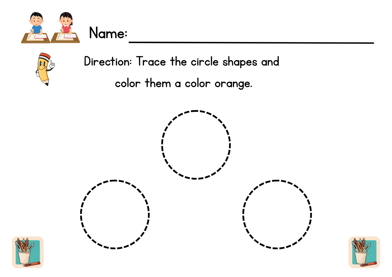 I Can Trace And Color Different Shapes - Image 7