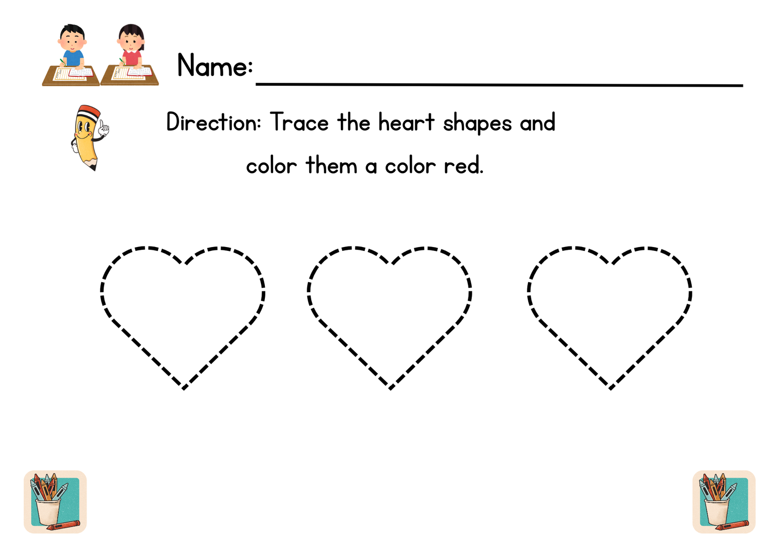 I Can Trace And Color Different Shapes - Image 8