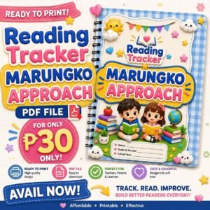 READING TRACKER MARUNGKO APPROACH