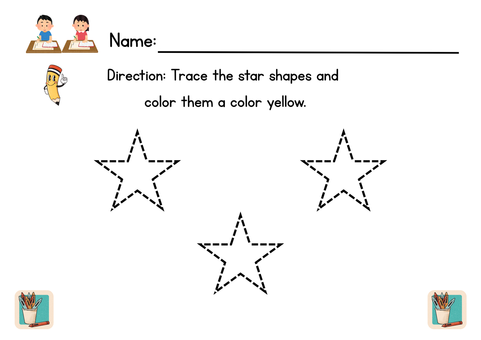I Can Trace And Color Different Shapes - Image 10