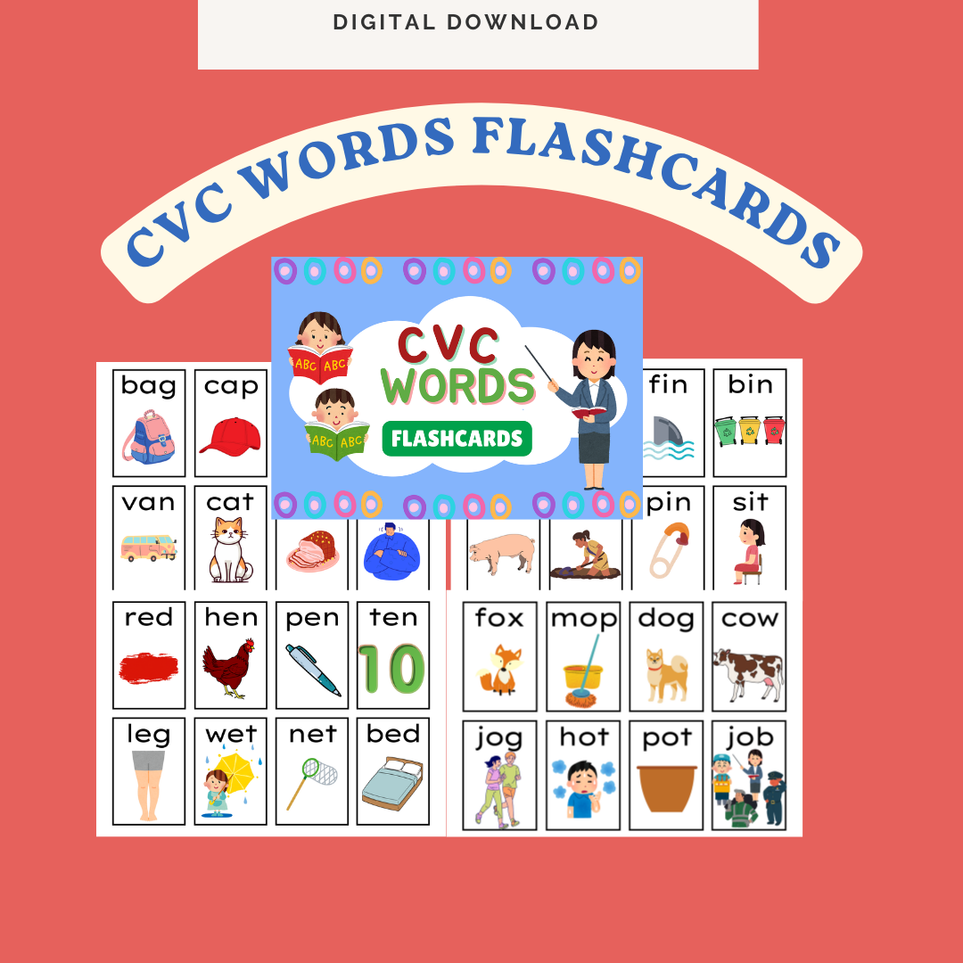 CVC Words Flashcards