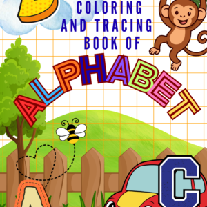 Coloring and Tracing Book of Alphabet