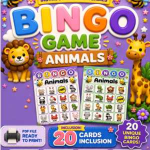 BINGO ANIMAL GAME
