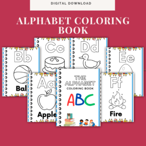 The Alphabet Coloring Book