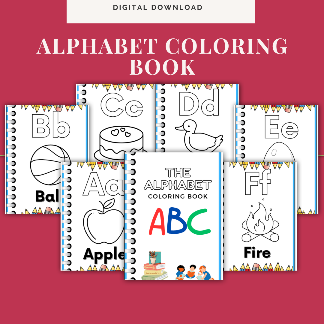 The Alphabet Coloring Book