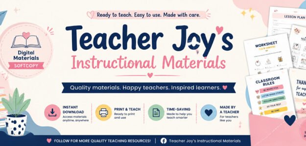 Teacher Joy's Instructional Materials Teacher Joy's Instructional Materials