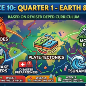 Grade 10 Science Quarter 1 Daily Lesson Log & Worksheets (7Es Aligned)
