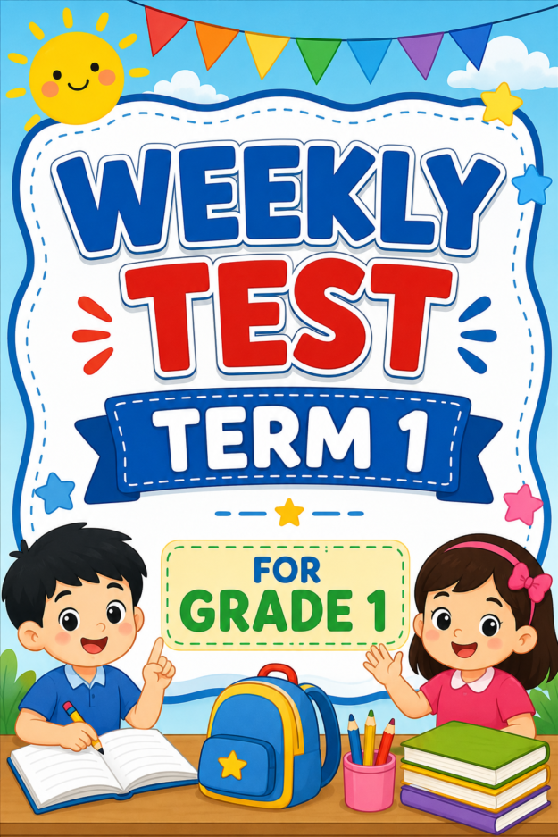 Term 1- Week 6- Weekly Test