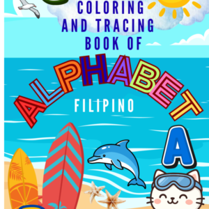 Coloring and Tracing Book of Alphabet Filipino