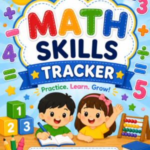 KINDER MATH WORKBOOK