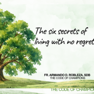 Workshop Book_The Six Secrets of Living with no Regrets