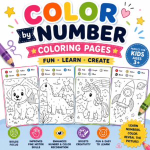 Color by Number | Printable PDF