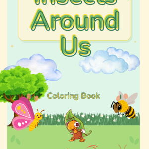 ElieDigitals:Insects Around Us Coloring Book