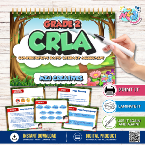 Comprehensive Rapid Literacy Assessment (CRLA) Grade 2 | Ready-to-Print PDF | Reusable Literacy Assessment Tool