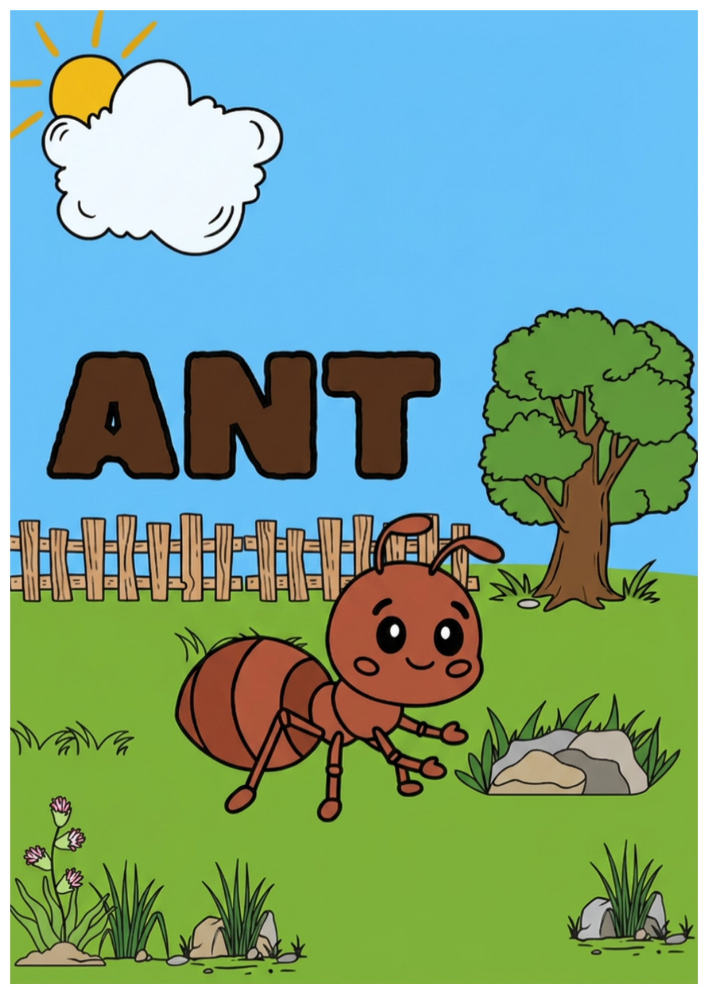 ElieDigitals:Insects Around Us Coloring Book - Image 2