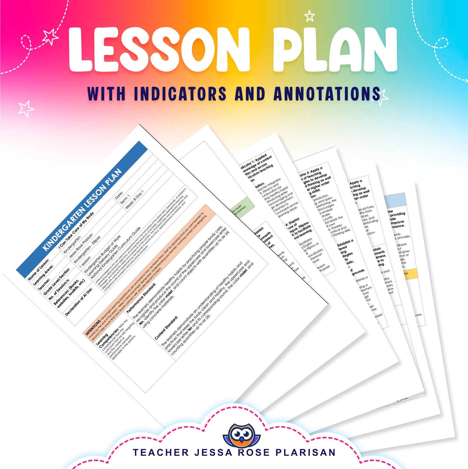 CLASSRROM OBSERVATION - Kindergarten Term 1 - Week 8 - Day 1 Topic (ILAW) - I can take care of my body - Image 5