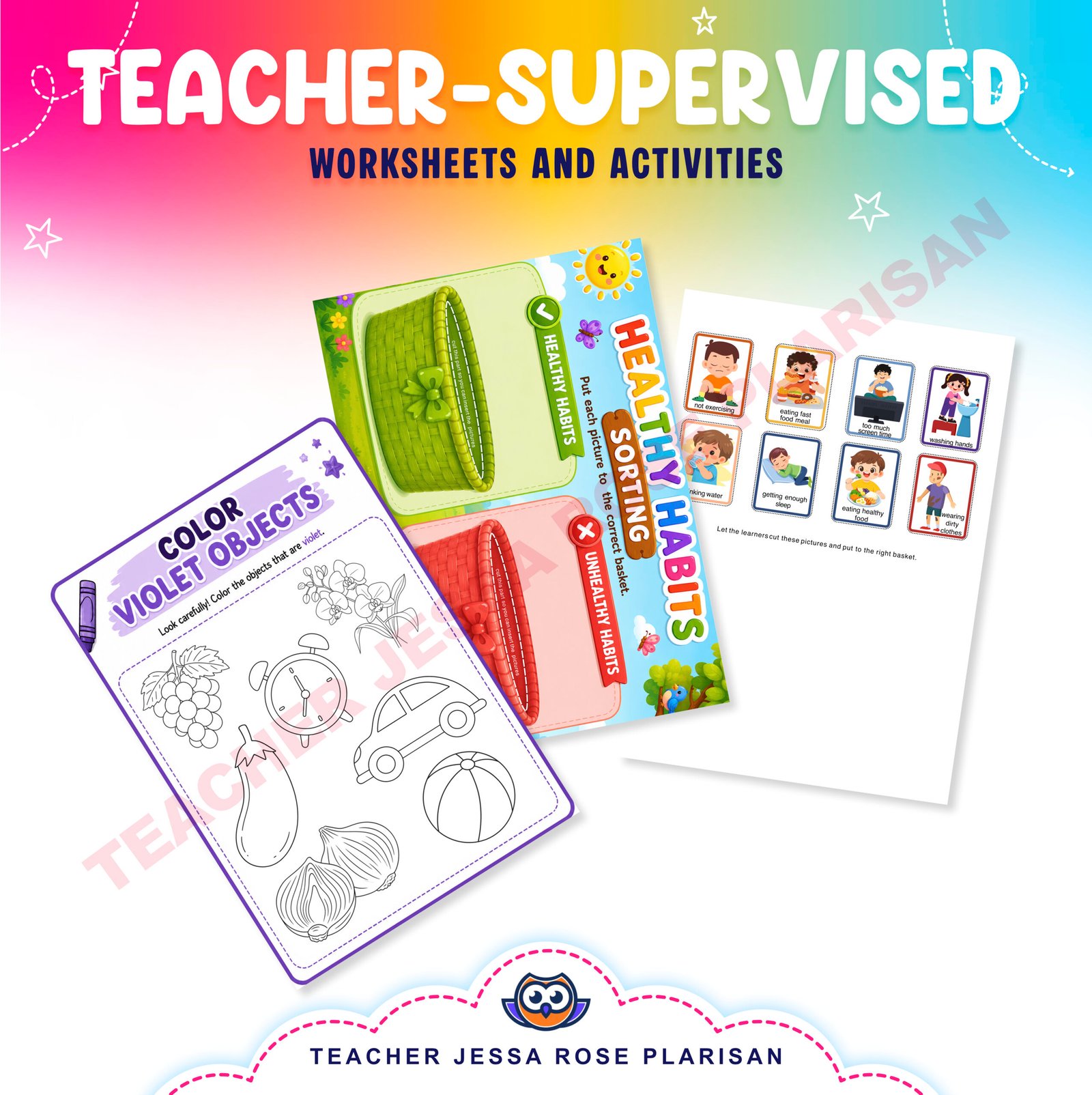 CLASSRROM OBSERVATION - Kindergarten Term 1 - Week 8 - Day 1 Topic (ILAW) - I can take care of my body - Image 6