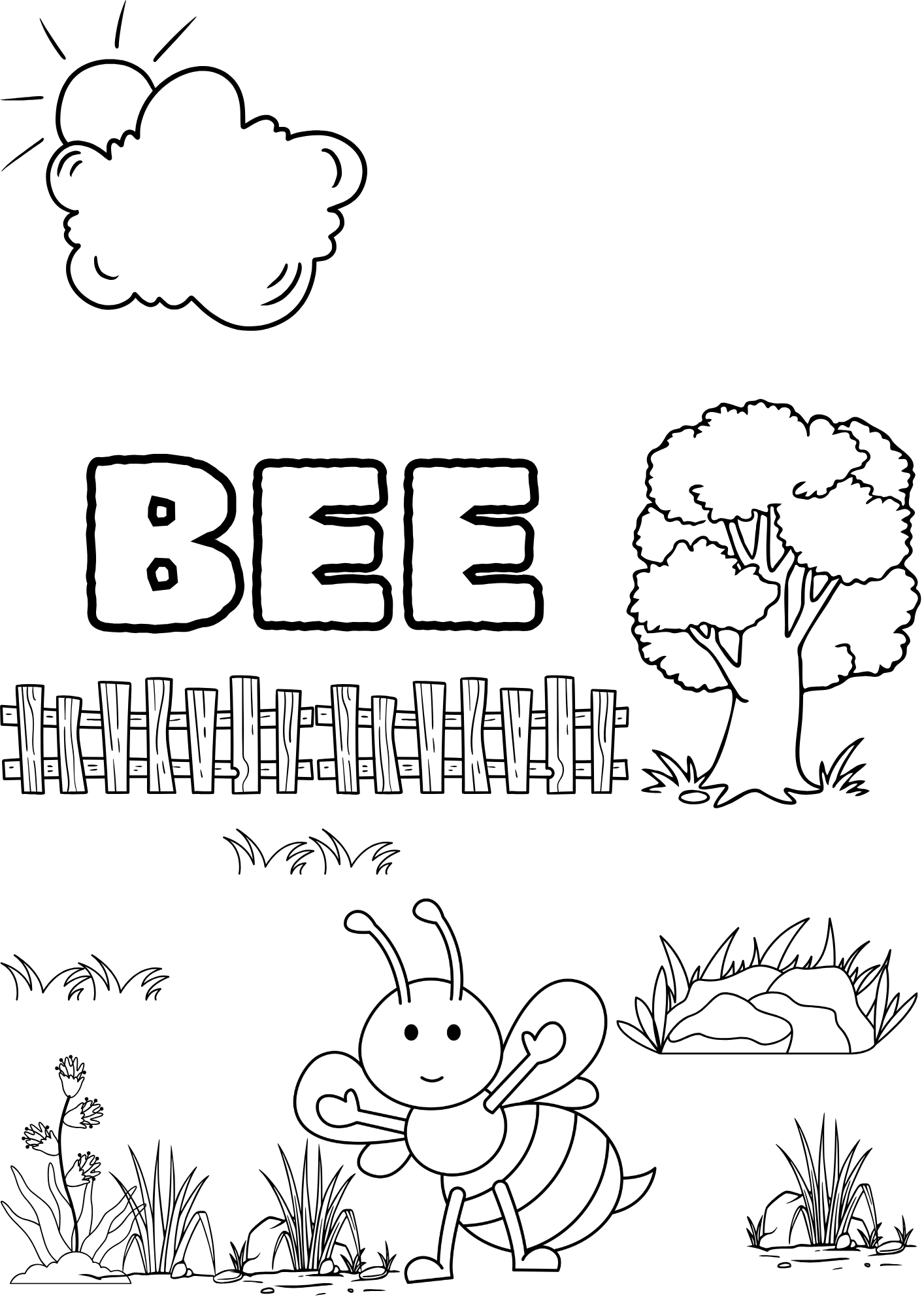 ElieDigitals:Insects Around Us Coloring Book - Image 5