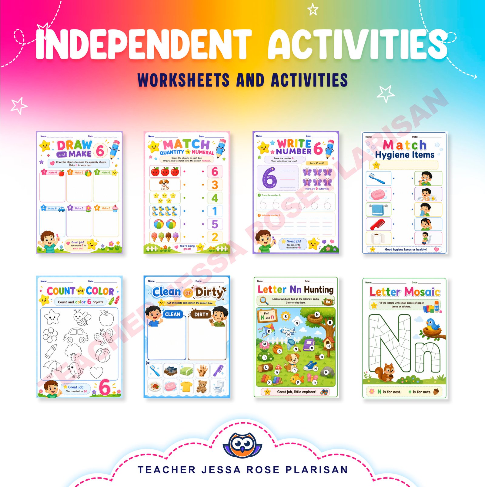CLASSRROM OBSERVATION - Kindergarten Term 1 - Week 8 - Day 1 Topic (ILAW) - I can take care of my body - Image 7