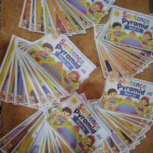 CVC Pyramid Reading Set 55 pages PDF file (PDF SOFT COPY ONLY)