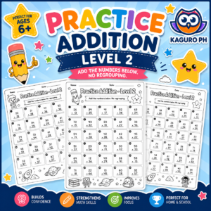 Practice Addition – Level 2