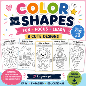 Color by Shapes | Printable PDF