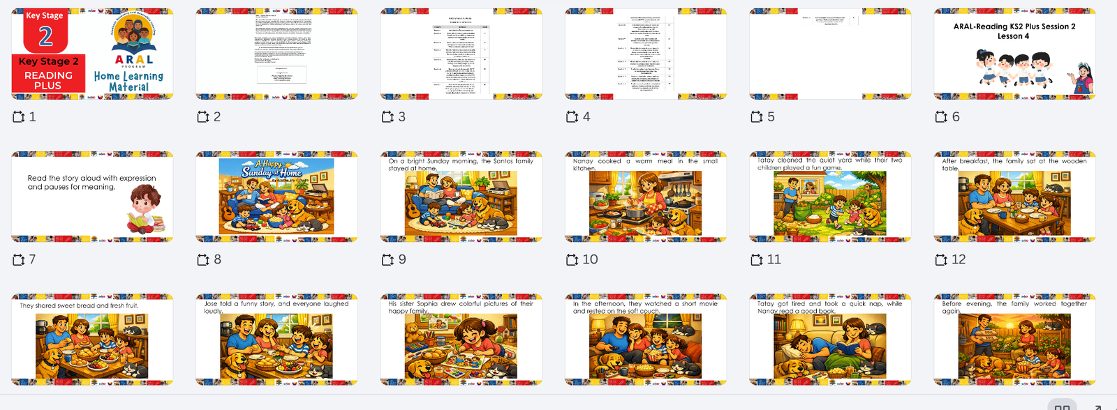 KS2 Aral Program Key Stage 2 Aral Reading Plus 784 slides Editable PPT SOFT COPY ONLY - Image 5