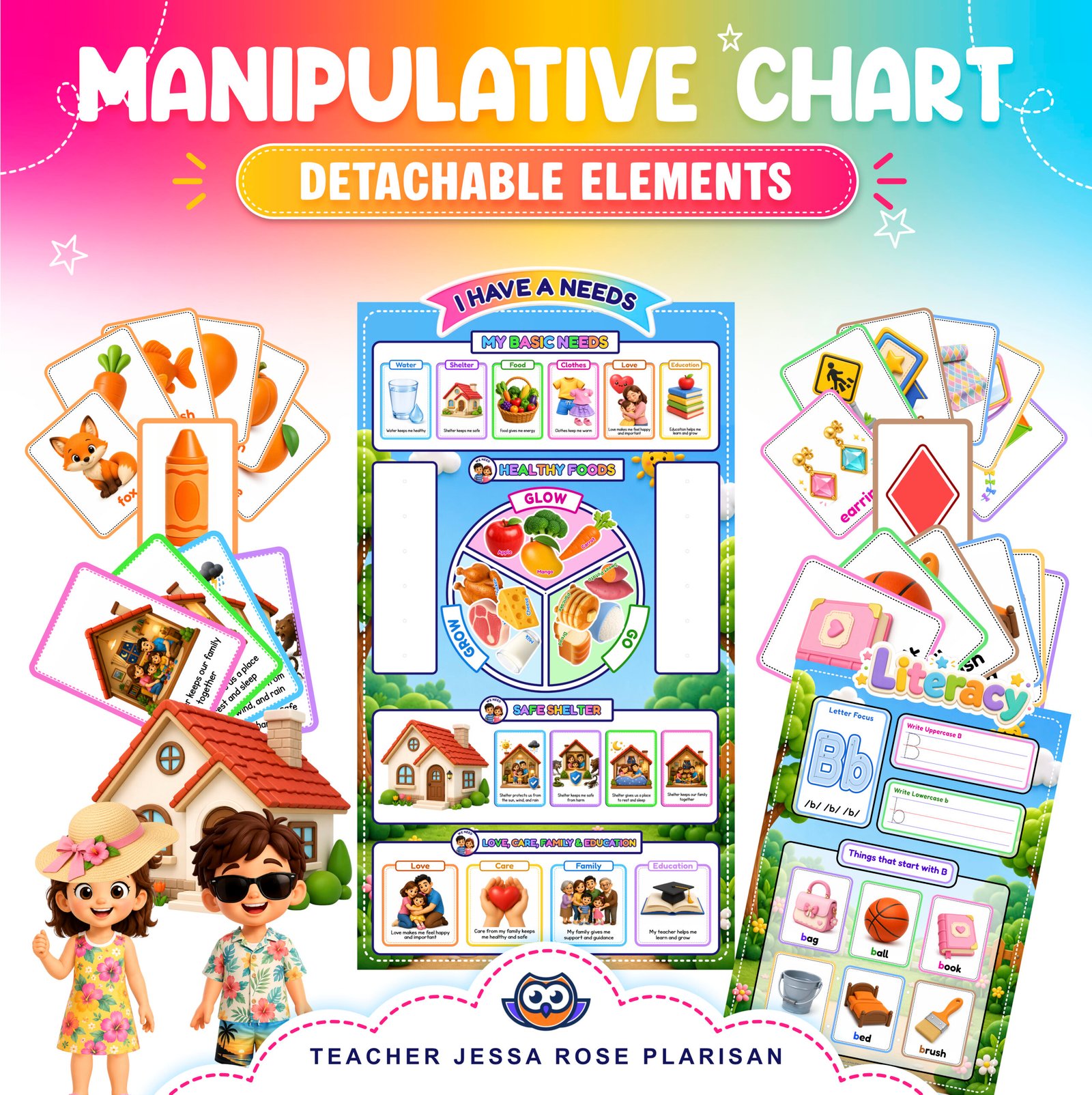 WEEK 9 - KINDERGARTEN FIRST TERM COMPLETE PACKAGE - Image 2