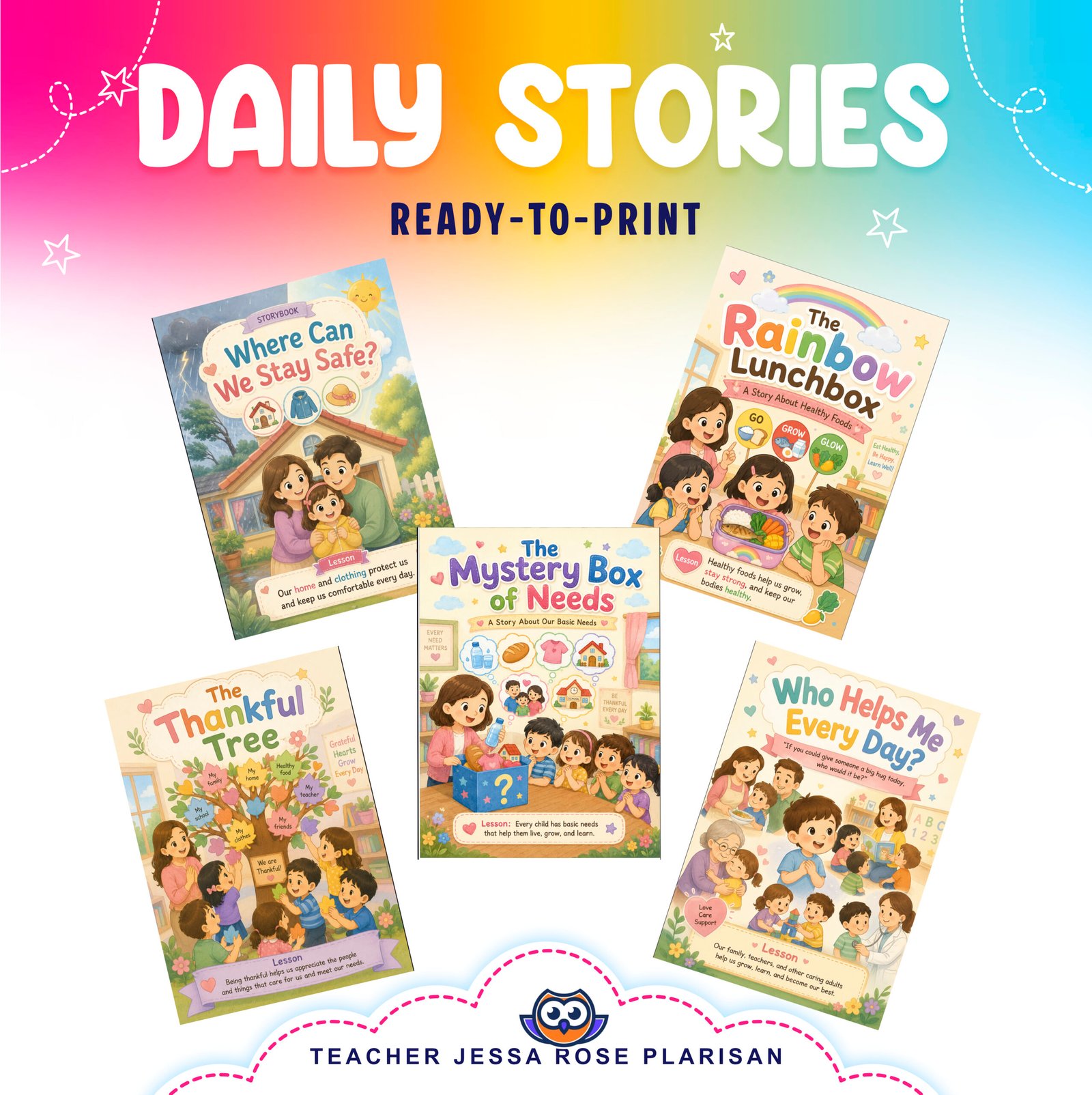 WEEK 9 - KINDERGARTEN FIRST TERM COMPLETE PACKAGE - Image 5