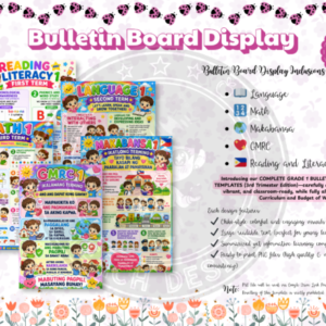 Grade 1 Complete Set Bulletin Board Display