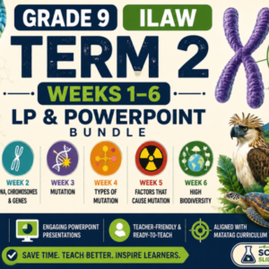 Grade 9 ILAW Term 2 LP & PowerPoint | Weeks 1–6 | DNA, Mutation & Biodiversity