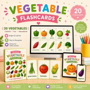 Vegetable Flashcards