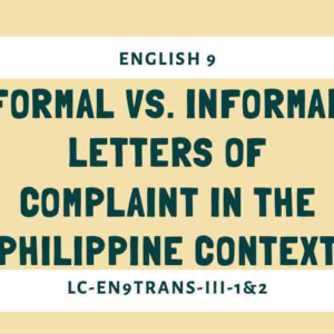 ENGLISH 9_TERM2_LC-EN9TRANS-III-1 & 2-PPT & ILAW