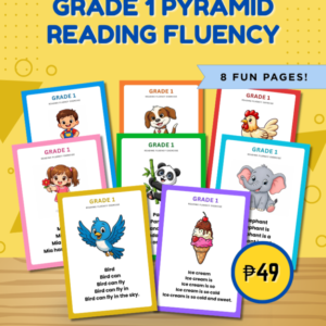 Grade 1 Pyramid Reading Fluency